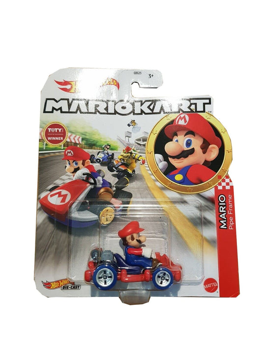 Hot Wheels - Mario Kart - Die Cast - Mario /Toys