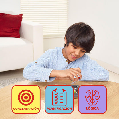 SmartGames - Parking Puzzler, Puzzle Game with 60 Challenges, 6+ Years