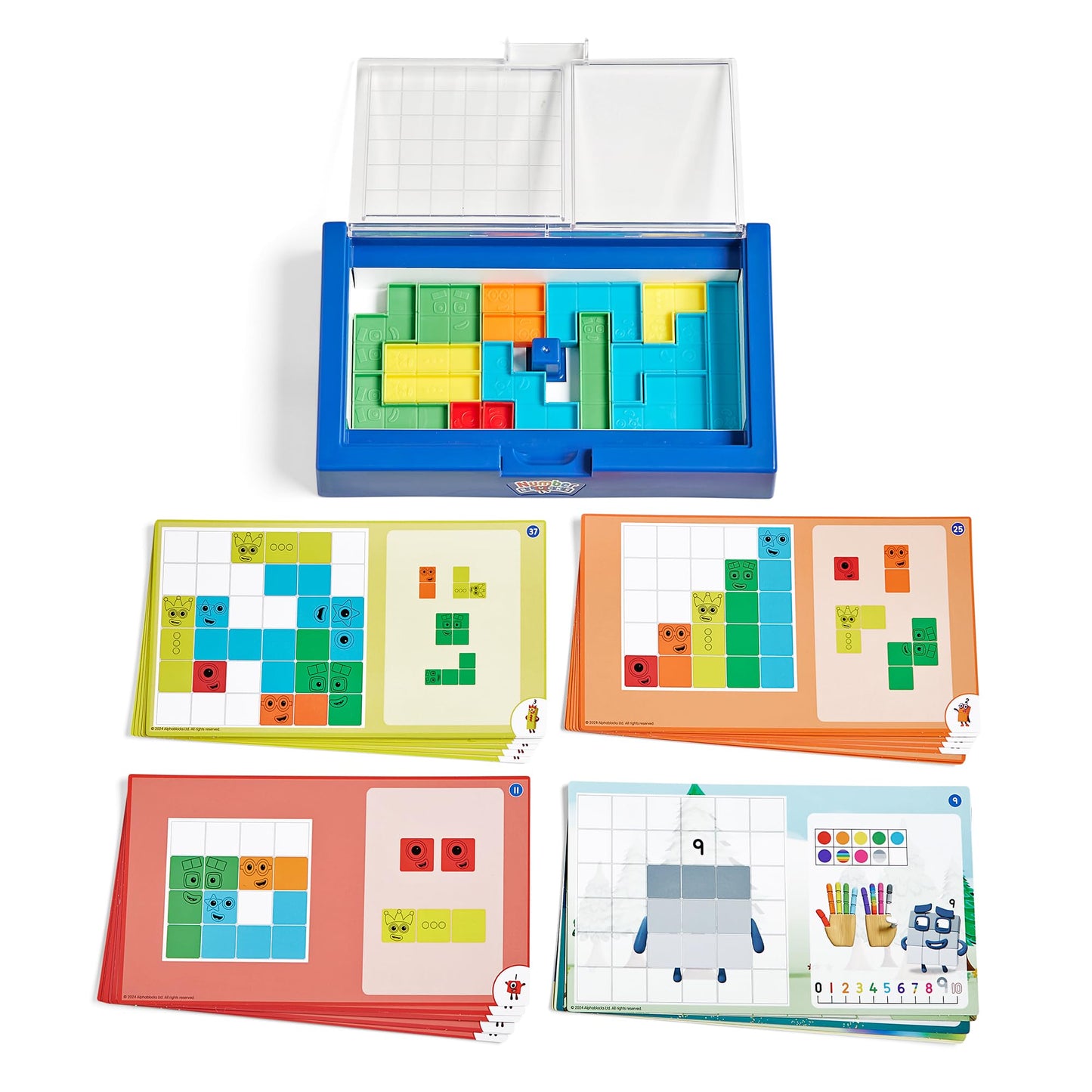 Learning Resources Numberblocks Puzzle Solver, Toys for 3 Year Old Boys and Girls, 50 Puzzles with 4 Levels of Play, Travel Games