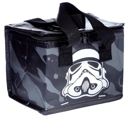 Puckator Cool Lunch Bag Black The Original Stormtrooper Design Out Of Rec. Plastic Bottles - Insulated Lunch Bag for Women Men Children - Lunch Box Bag For Work & School - Beach Picnic Accessories