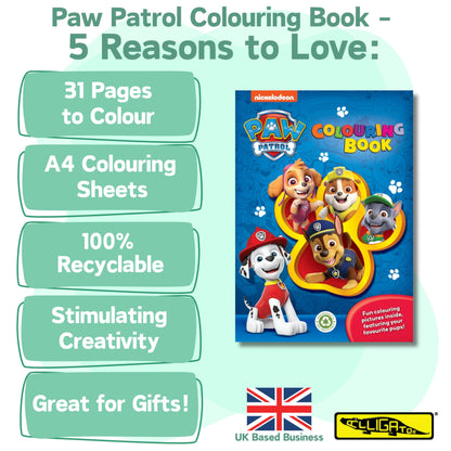 ALLIGATOR 3432/PWCB Paw Patrol Colouring Book, Paper, Multicolour