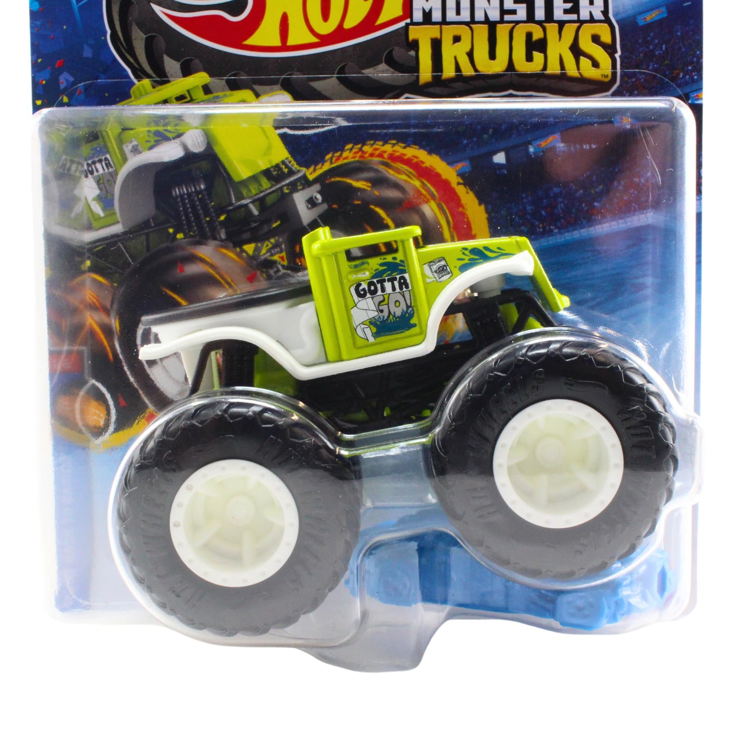 Mattel Hot Wheels Monster Trucks Collectible Toy 1:64 Scale Diecast Model Vehicle -
