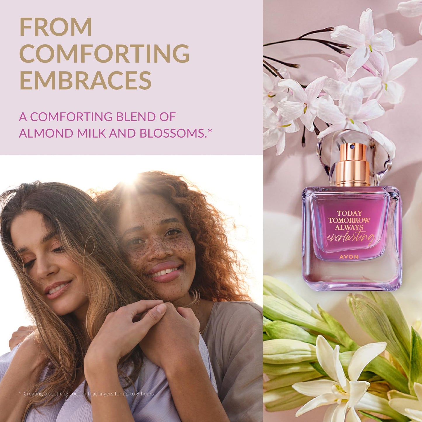 Avon Everlasting Eau de Parfum 50ml, Delightful Floral Scent, Long Lasting Scent, Perfect for Any Occasion, Cruelty Free