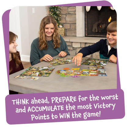 Ultimate Treehouse | Entry Level Resource Management Tile Game | Strategy Board Games for 8+ Year Olds | Family Games for 2 to 4 Players