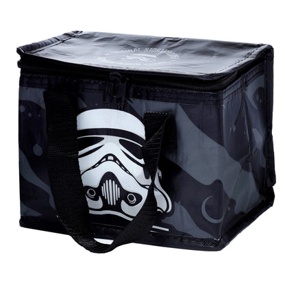 Puckator Cool Lunch Bag Black The Original Stormtrooper Design Out Of Rec. Plastic Bottles - Insulated Lunch Bag for Women Men Children - Lunch Box Bag For Work & School - Beach Picnic Accessories