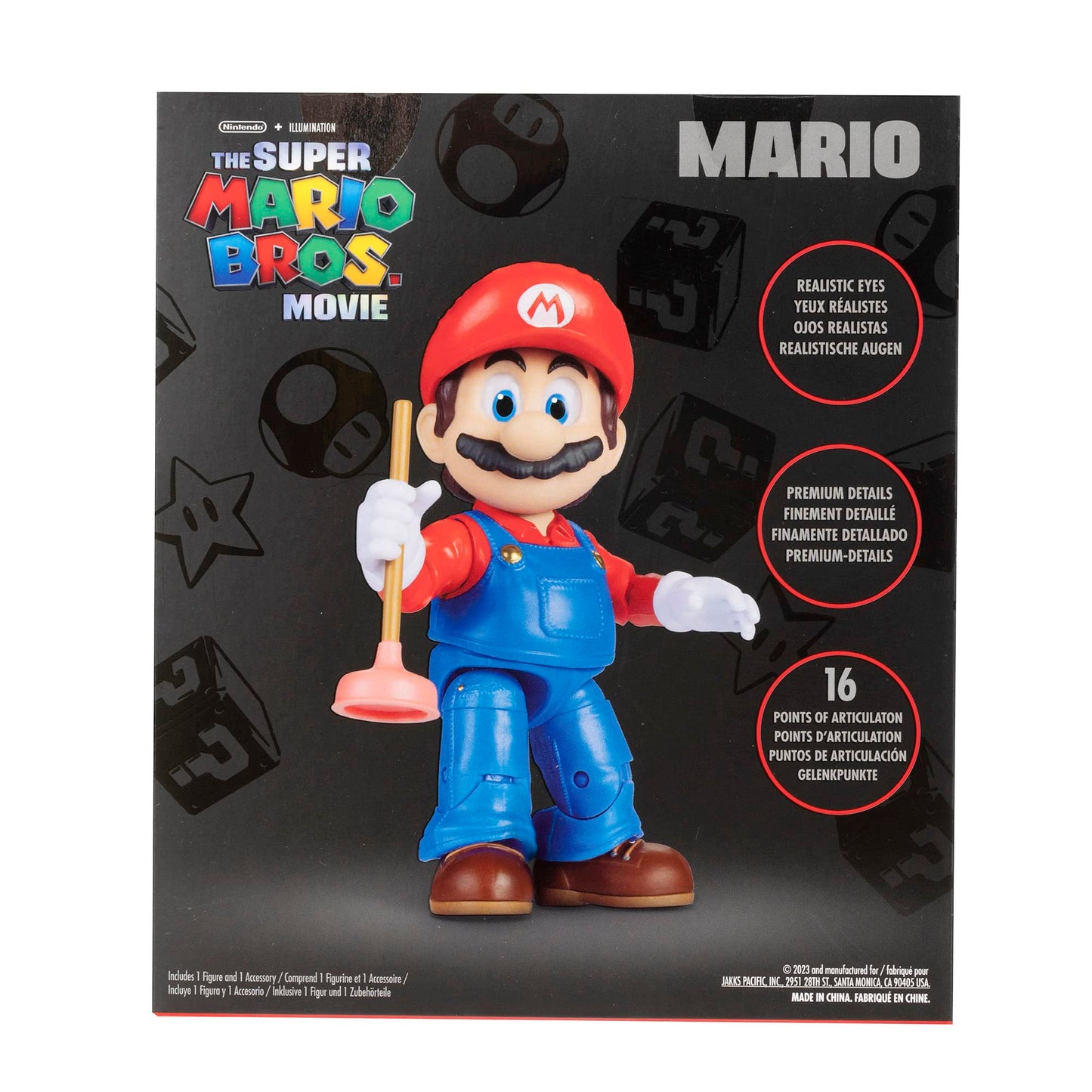 The Super Mario Movie Mario Action Figure