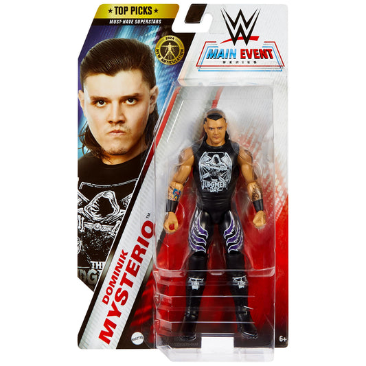 Dominik Mysterio - WWE Main Event Top Picks 2024 (Wave 4) Toy Wrestling Action Figure
