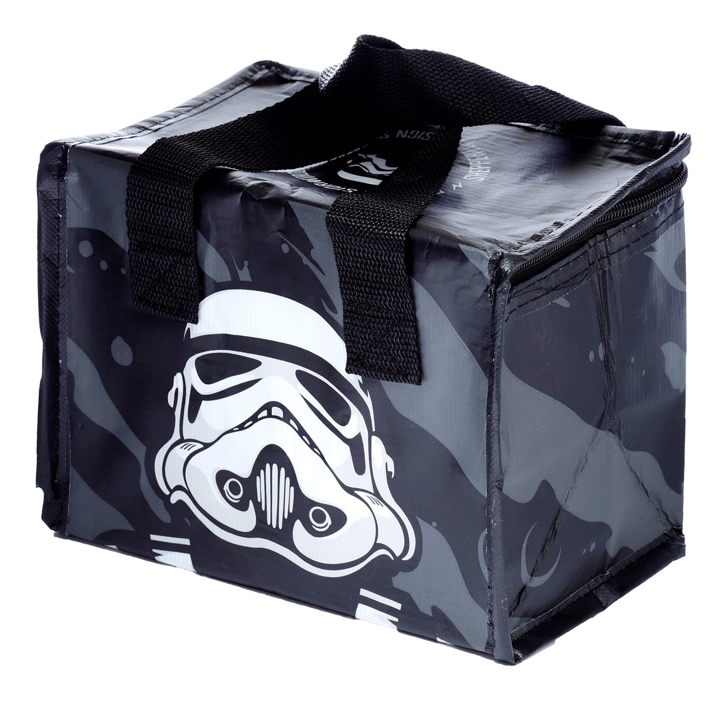Puckator Cool Lunch Bag Black The Original Stormtrooper Design Out Of Rec. Plastic Bottles - Insulated Lunch Bag for Women Men Children - Lunch Box Bag For Work & School - Beach Picnic Accessories