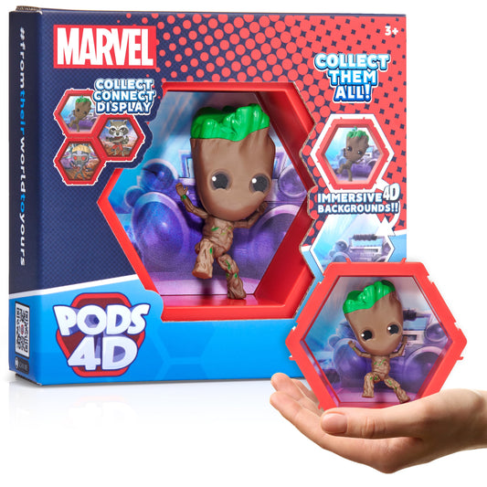 WOW! PODS Avengers Collection | Superhero Light-Up Bobble-Head Figure | Official Marvel Toys, Collectables & Gifts