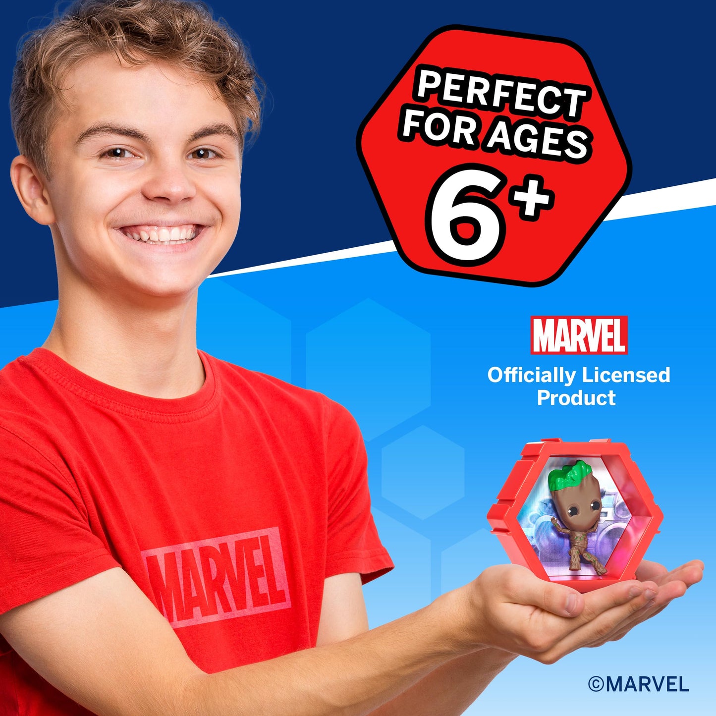 WOW! PODS Avengers Collection | Superhero Light-Up Bobble-Head Figure | Official Marvel Toys, Collectables & Gifts