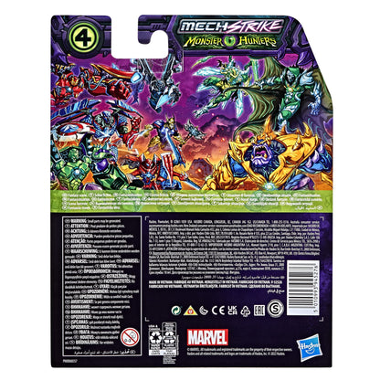 Marvel Hasbro Avengers Mech Strike Monster Hunters Doctor Doom Toy, 15-cm-Scale Action Figure, Toys for Kids Ages 4 and Up, Multicolor,F4759