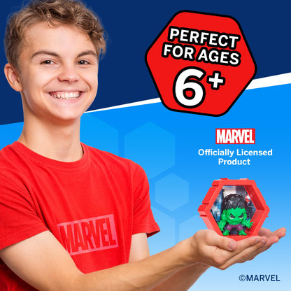 WOW! PODS Avengers Collection | Superhero Light-Up Bobble-Head Figure | Official Marvel Toys, Collectables & Gifts