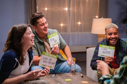 Goliath Games - Green Team Wins, The Game of Thinking Like a Winner, Family Party Games, for 3-6 Players, Ages 10+